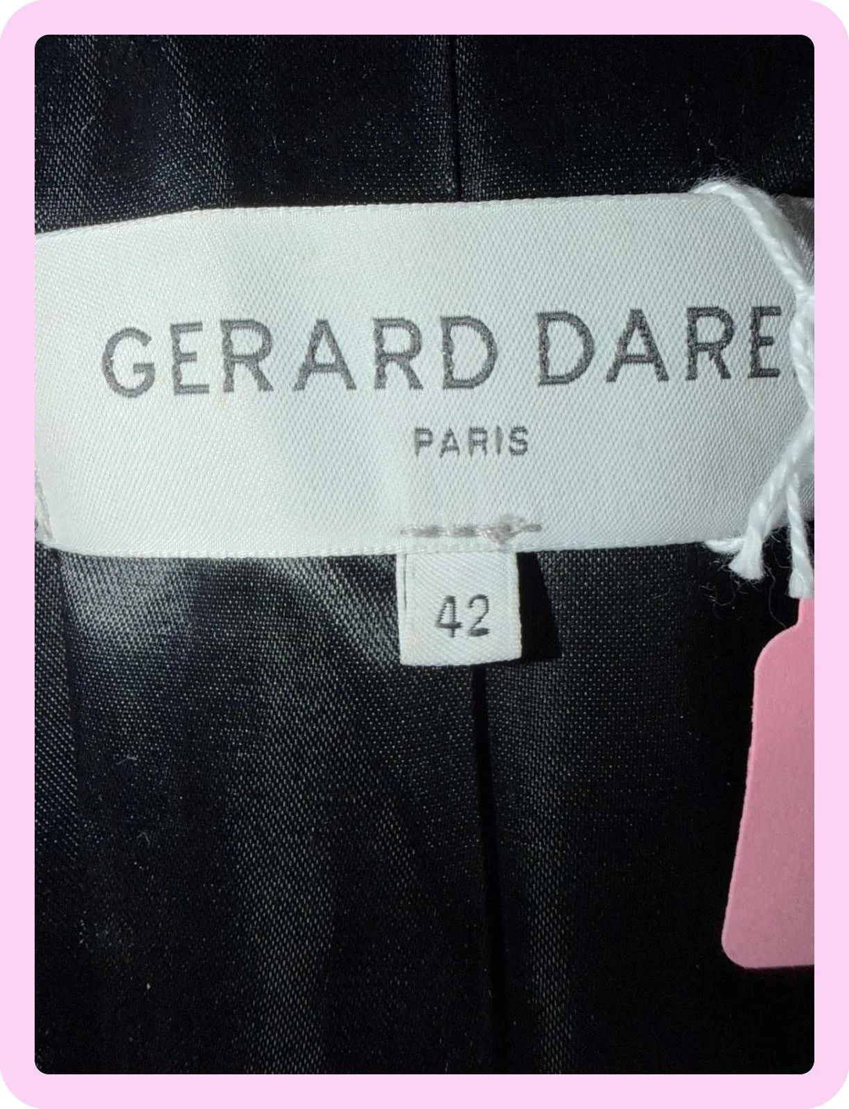 Abrigo mujer Gérard Darel talla 42 súper estado – photo 8